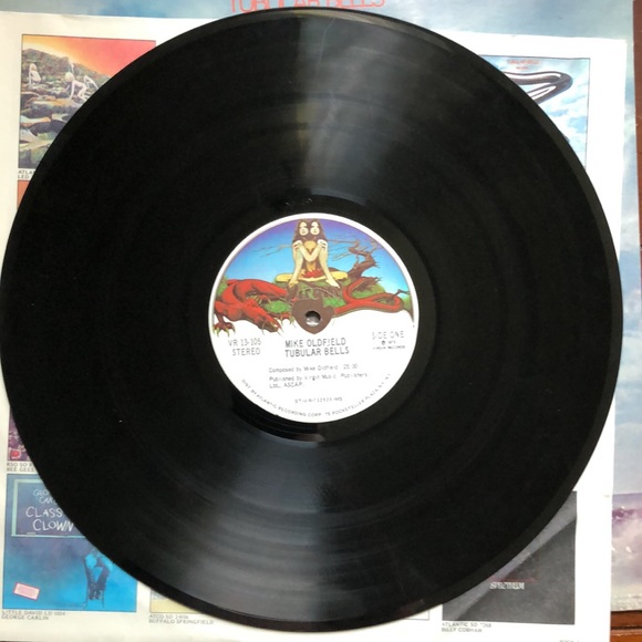 Mike Oldfield Tubular Bells Vinyl Lp '73 - Picture 5 of 9